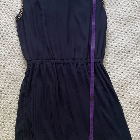 B darling navy blue sleeveless dress - Picture 5 of 6